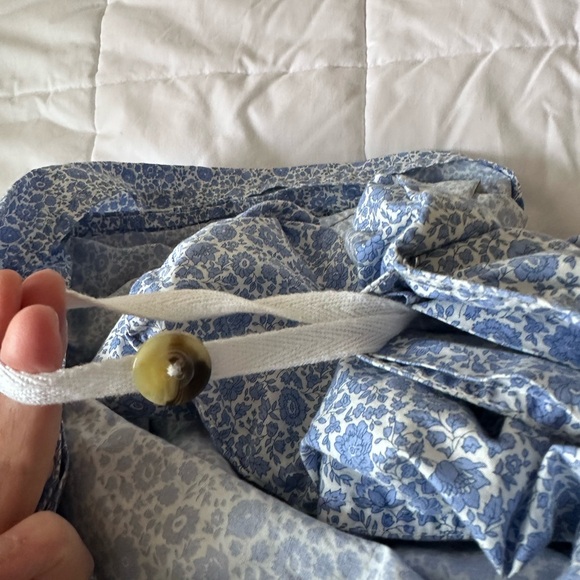 J. Crew Full/Queen duvet set in Liberty D'Anjo Coast fabric - Picture 5 of 5